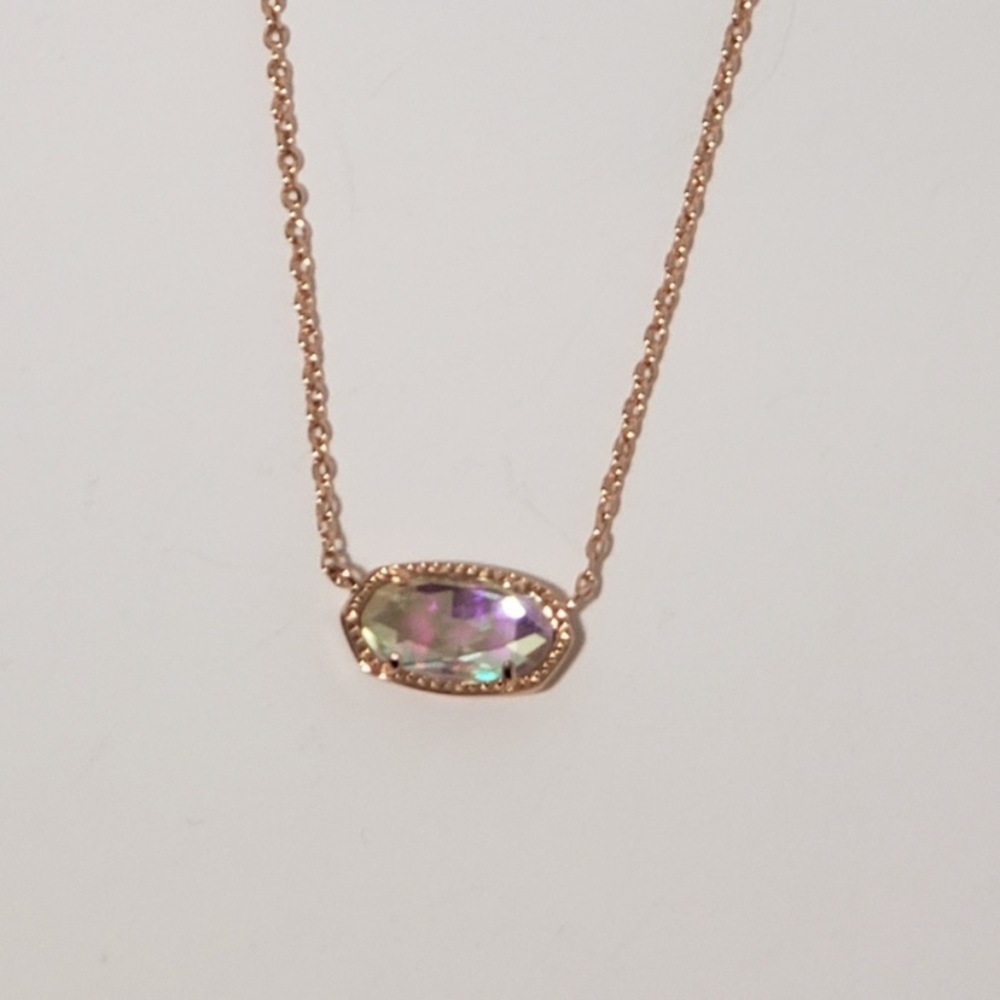 Kendra Scott Rose Gold Elisa Necklace 🌿